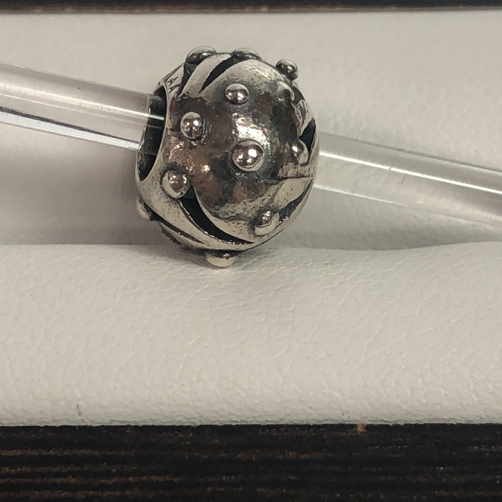 Trollbeads Snowballs Silver Bead - Picture 3 of 4